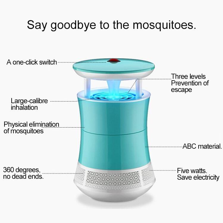 LED Light Efficient 6 LEDs Mosquito Killer Lamp