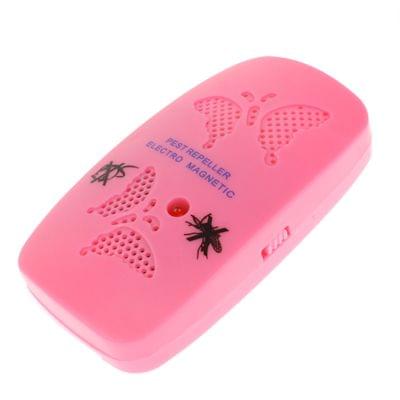 Ultrasonic Electronics Insecticide with Two Steps of Adjustable, Pink (EU Plug)
