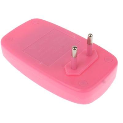 Ultrasonic Electronics Insecticide with Two Steps of Adjustable, Pink (EU Plug)