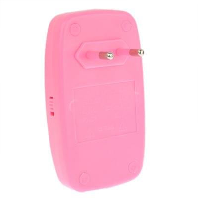 Ultrasonic Electronics Insecticide with Two Steps of Adjustable, Pink (EU Plug)