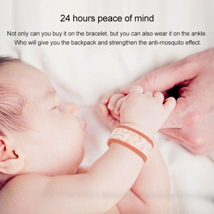 Original Xiaomi Clean-n-Fresh Children Plant Anti-mosquito Wristbands Anti Insect Dispeller Repeller Bracelet