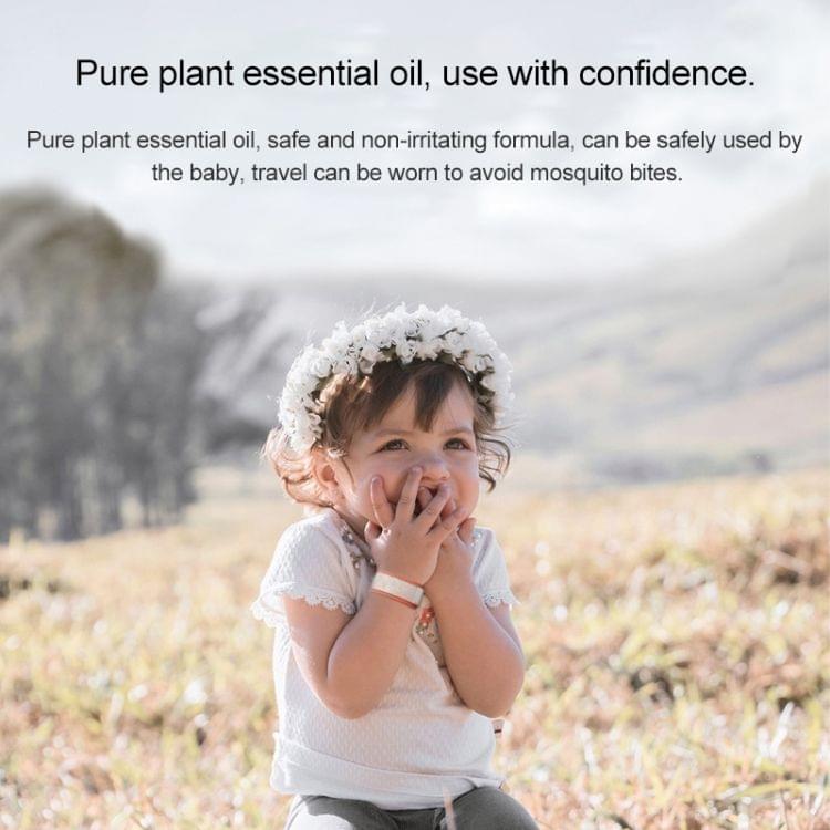 Original Xiaomi Clean-n-Fresh Children Plant Anti-mosquito Wristbands Anti Insect Dispeller Repeller Bracelet