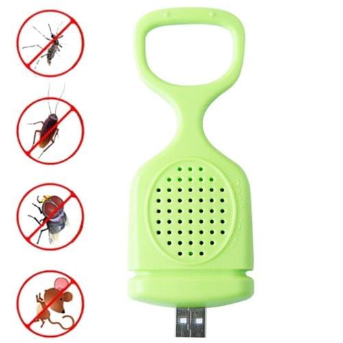 Home Portable Multi-function USB Macaroon Electronic Mosquito Repellent (Green)