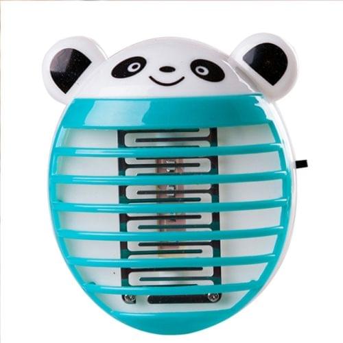 Cute Household Mosquito Killer Lamp LED Light Anti Mosquito Bug Zapper Insect Muggen Killer Night Light Colorful EU Plug(Blue)