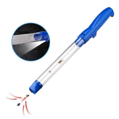SK818 USB Charging Insects Bugs Suction Traps Electric Pest Spider Catcher with LED Light (Blue)