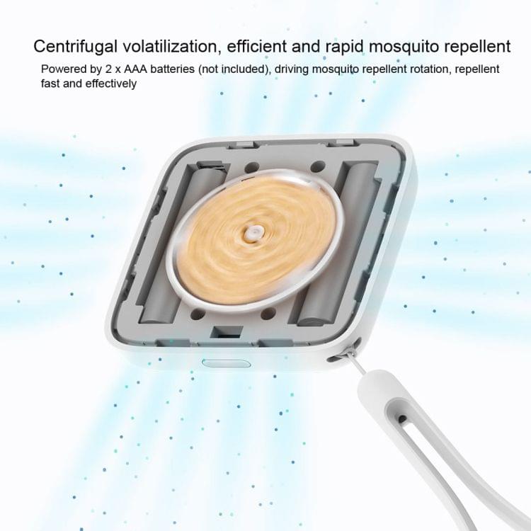 Original Xiaomi ZMI Portable Mosquito Repellent Centrifugal Killing Reject Repeller (White)