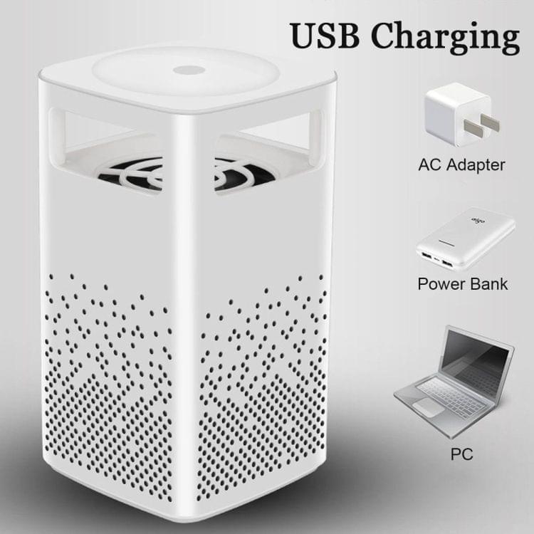 YWXLight Electric Mosquito Killer Lamp USB LED Night Light Lamp Bug Insect Killer Lights Pest Repeller (White)