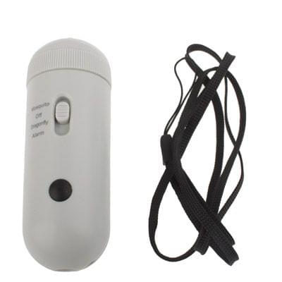 Neck-type UltraSonic Mosquito Repeller with Personal Alarm / Flashlight