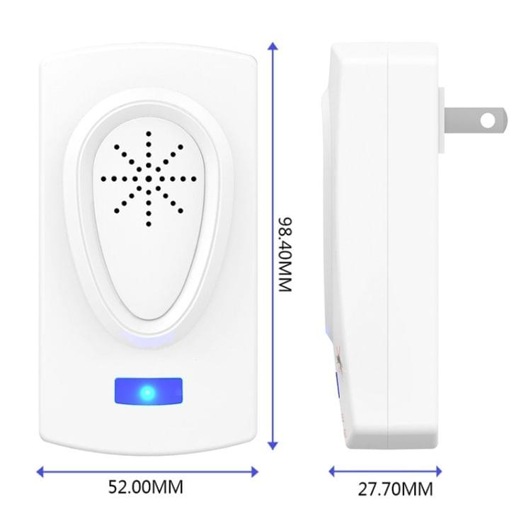 Ultrasound Mouse Cockroach Pest Repeller Device Insect Rats Spiders Mosquito Killer Pest Control Household Pest Rejecter(EU Plug)