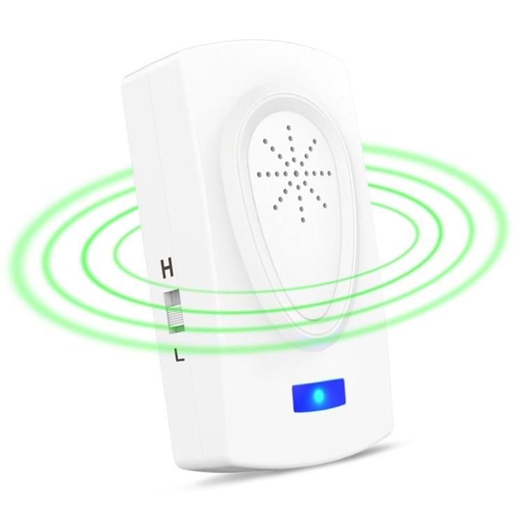 Ultrasound Mouse Cockroach Pest Repeller Device Insect Rats Spiders Mosquito Killer Pest Control Household Pest Rejecter(EU Plug)