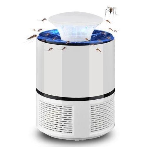 Home 5W LED Radiation-free USB Eradicate Flies Mosquito Lamp (White)