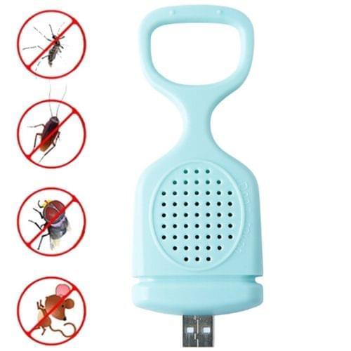 Home Portable Multi-function USB Macaroon Electronic Mosquito Repellent (Blue)