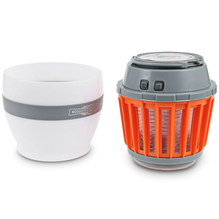 IP67 Waterproof LED Mosquito Killer Night Lamp Rechargeable Outdoor Travel Insects Flies Pest Killer with Solar Panel