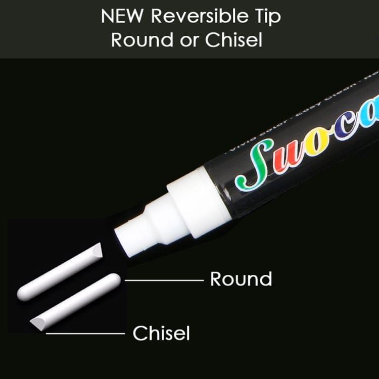 Highlighter Chalk Marker Pens For School Art Painting Pen(8 PCS 6mm)