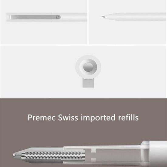 Original Xiaomi Mijia Sign Pen PREMEC Smooth Switzerland Refill 0.5mm ...