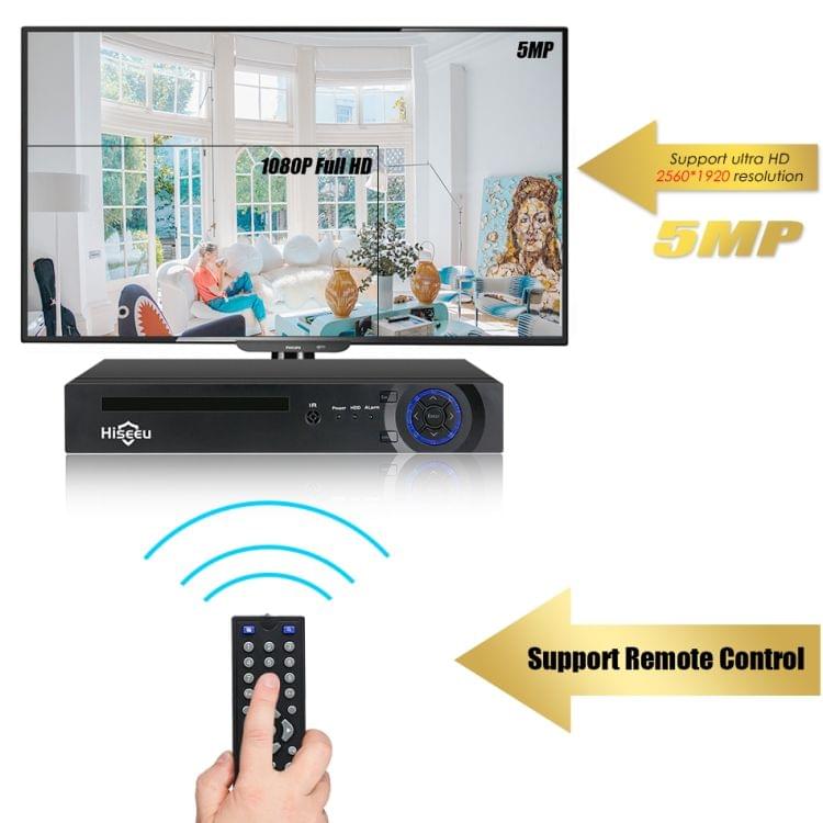 Hiseeu H.265 POENVR Recorder( N6008G5P)