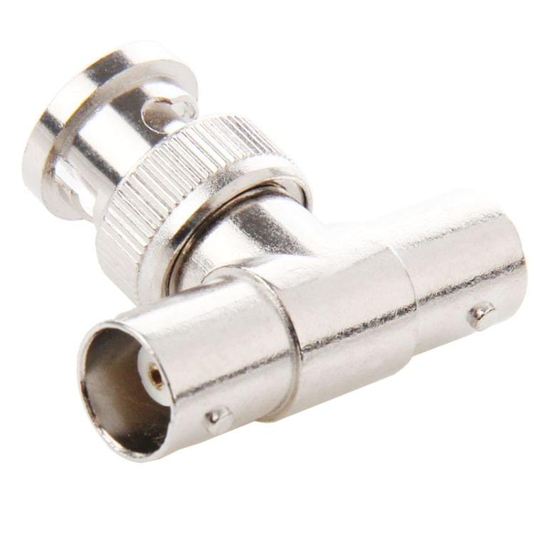 100 PCS UG274U BNC T Type One Male to Dual BNC Female Connector Adapter