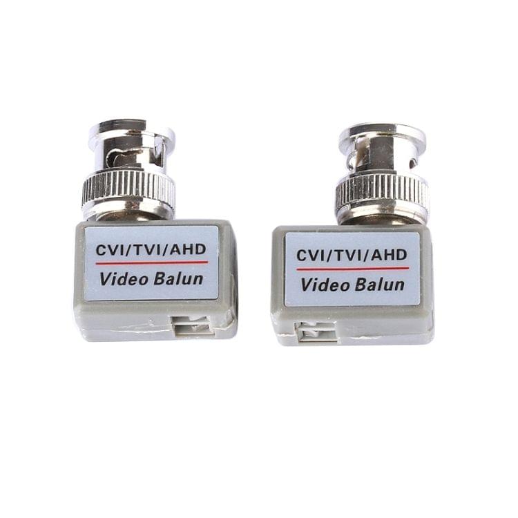 2 PCS 202C-HD CVI/TVI/AHD 1CH Passive Video Balun Coaxial Adapter
