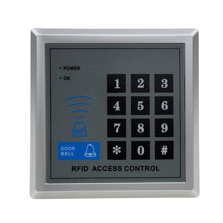 MJPT015 RFID Access Control System Kits + Magnetic Lock + 10 ID Keyfobs + Power Supply + Exit Button