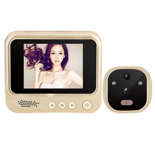 Video Door Viewer Motion Detection Electronic Peephole Ring Doorbell Camera Video-eye Security with 3 inch IPS Color Screen