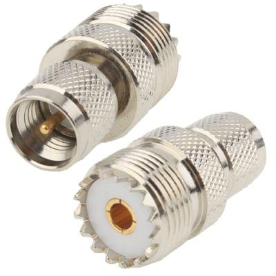UHF Female to Mini UHF Male Connector