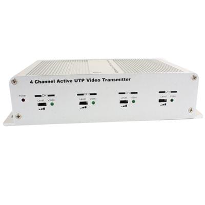 4 Channel Active UTP Video Transmitter