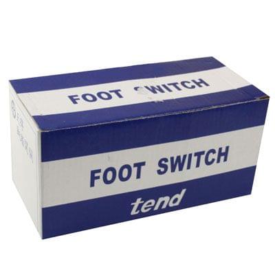 TFS-105 AC 250V 10A Anti-slip Metal Case Foot Control Pedal Switch, Cable Length: 90cm