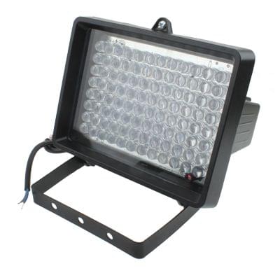 96 LED Auxiliary Light for CCD Camera, IR Distance: 100m (ZT-496WF) , Size: 13x16.8x11cm(Black)