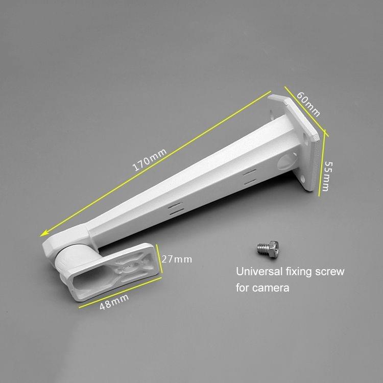 20 PCS Aluminum Alloy Universal Support Wall Mounted Bracket for Monitor Camera(White)