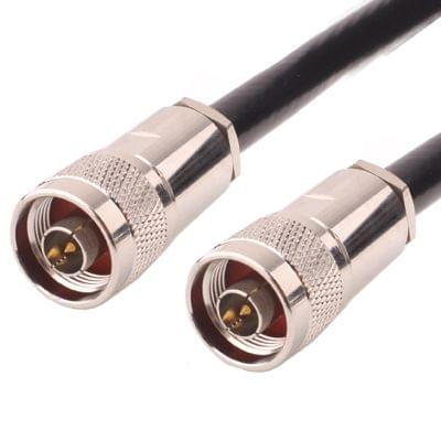 N Male to N Male Cable, Length: 10m