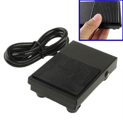 AC 250V 10A Metal Case Nonslip Foot Treadle Switch (TFS-1)