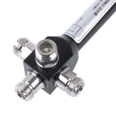 800-2500MHz 4 Way Cavity RF Power Splitter/Power Divider