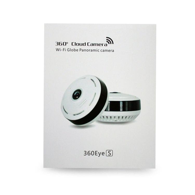 360EyeS EC11-I6 360 Degree 1280*960P Network Panoramic Camera with TF Card Slot ,Support Mobile Phones Control (Black)