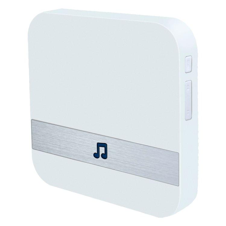 B10 52 Chimes 110dB Wireless WiFi Doorbell Receiver Low Power Consumption Home Door Tools, US Plug, AC 90-250V(White)