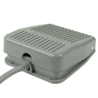 TFS-201 AC 250V 10 A Electric Power Plastic Foot Switch Power Pedal, Cable Length: 1m