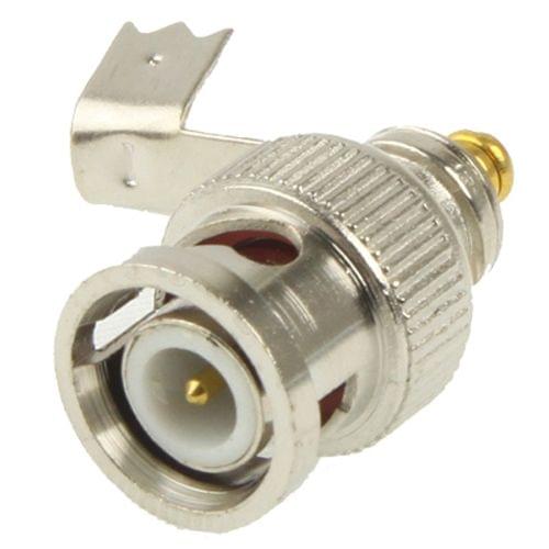 BNC Male Plug Bend Connector Adapter to Coaxial Cable