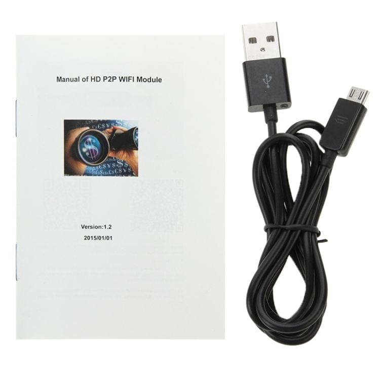 HD 720P P2P WiFi DVR DIY Camera Module Board HD CCTV Micro Camera