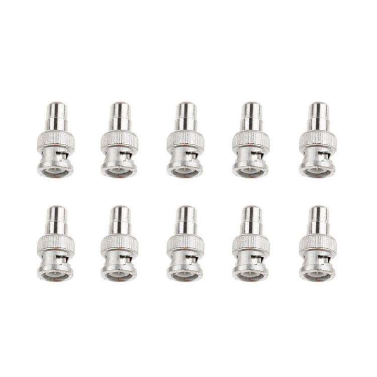 10 PCS BNC Male to RC Female Jack Connector