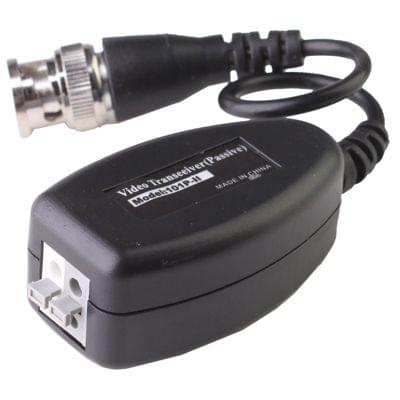 2 PCS Passive UTP Video Balun Transceiver(Black)