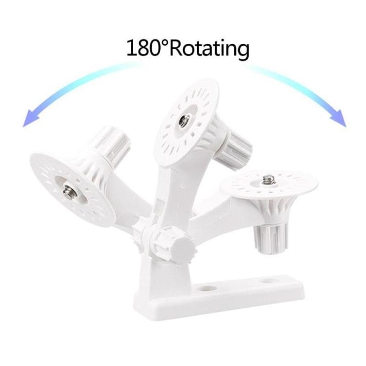 Home Security Surveillance IP Camera Wall Bracket(White)