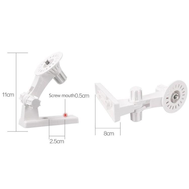 Home Security Surveillance IP Camera Wall Bracket(White)