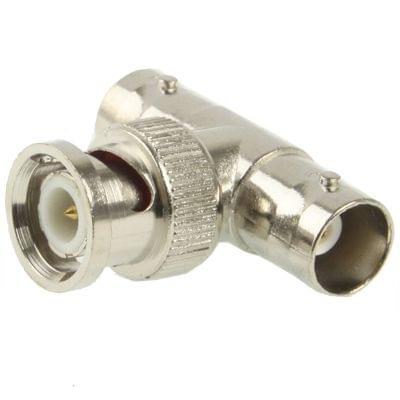 BNC Plug To 2 BNC Jack (T)