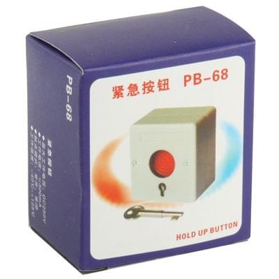 Hold Up Button / Emergency Button / Panic Button (PB-68)(Grey)
