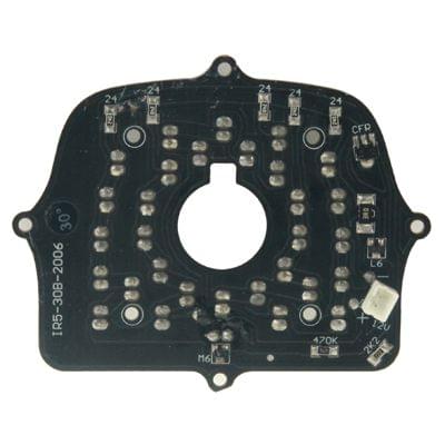 30 LED Infrared Lamp Board for CCD Camera, Infrared Angle: 60 Degree (2006-30B)