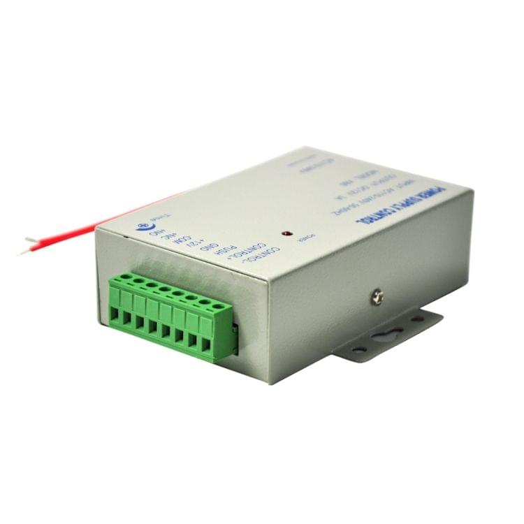 YC-1020 Access Control Power Supply For 0-15 Seconds Delay Electric Locks, AC 110-240V
