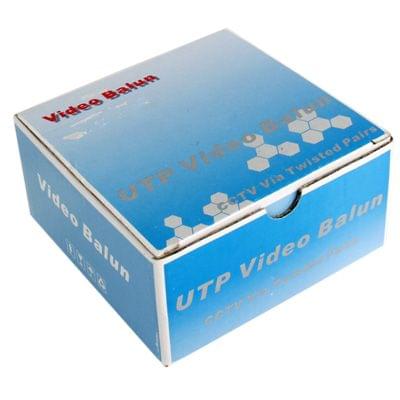 4 CH UTP Passive Video Balun , CCTV Via Twisted Pairs