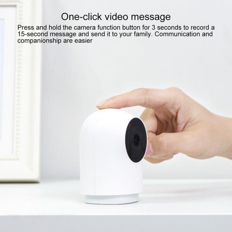 Original Xiaomi Mijia Aqara Smart 1080P Camera G2 Gateway Edition Work with Mijia APP, Support Infrared Night Vision & Motion Detection