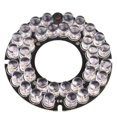 36 LED 8mm Infrared Lamp Board for CCD Camera, IR Distance: 50m