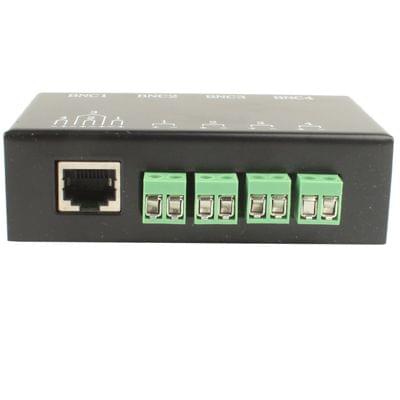 4 Channel Passive Video BNC to UTP RJ45 Balun Transceiver