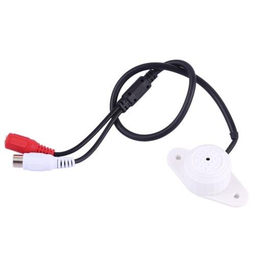 Mini Car High-fidelity Audio Pickup Device Monitoring Sound Listening Device(White)